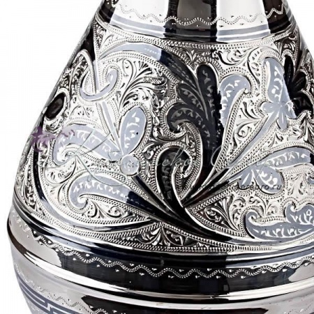 Серебряный графин ликерный серия «Кубачи» на 280 мл