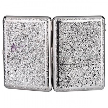 Портсигар серебряный 