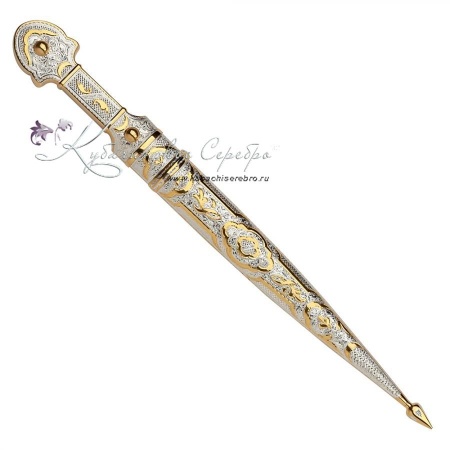 Кинжал с позолотой, 38 см 