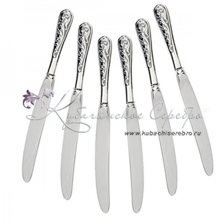 Набор десертных ножей Кубачи 
