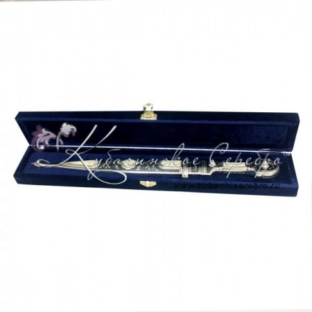 Кинжал серебряный, 41 см , арт №5060 Кинжал серебряный, 41 см