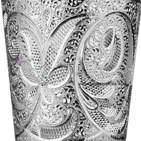 Стакан из чистого серебра 999 пробы, 320 мл, арт №6135 Стакан из чистого серебра 999 пробы, 320 мл