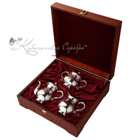 Чайный набор 925 пробы Мадонна 