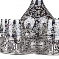 Сервиз коньячный в исполнении