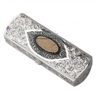 Футляр под очки с восстановленной костью  8553 