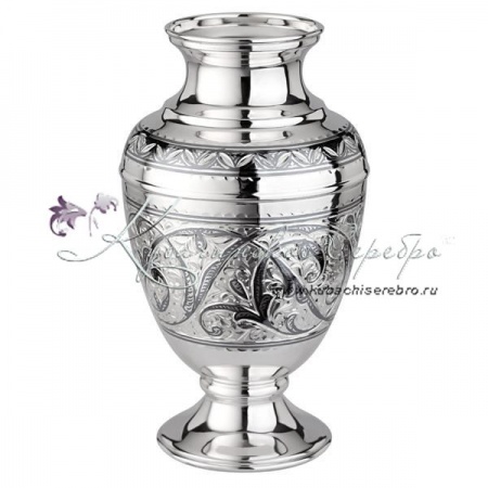 Ваза с чернением Люкс