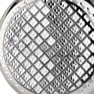 Фляга с чернением и алмазной огранкой на 130 мл (Новинка), арт №3157