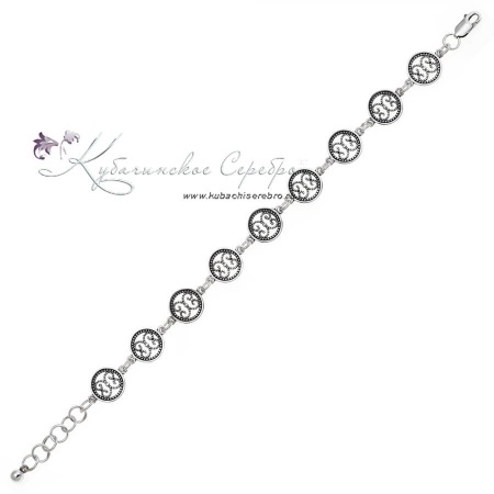 Браслет с филигранью 