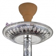 Кальян серебряный на подставке , арт №6576