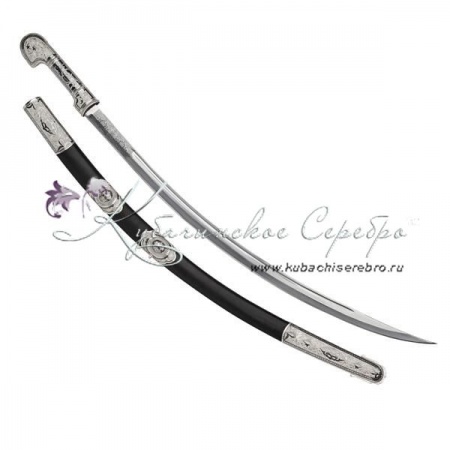 Шашка из серебра, длина 91 см 