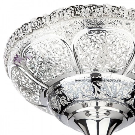 Фруктовница с чернением Виноградная лоза