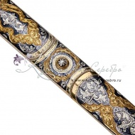 Кинжал с позолотой