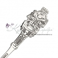 Серебряная детская ложка, арт №4526