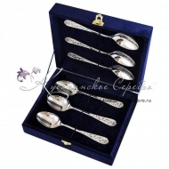 Набор серебряных столовых ложек