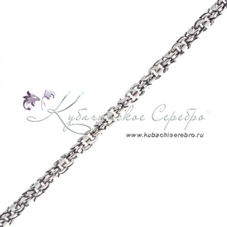 Цепь византийского плетения, толщина 7 мм