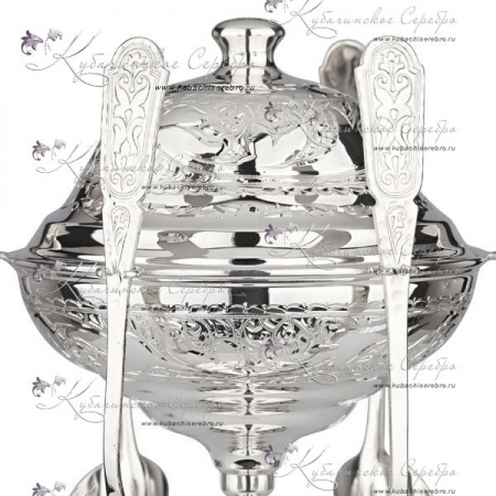 Икорница с ложками, серия Лайт