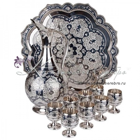 Сервиз коньячный в исполнении Люкс + на 8 персон