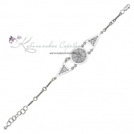 Браслет серебряный (Новинка) 4987 