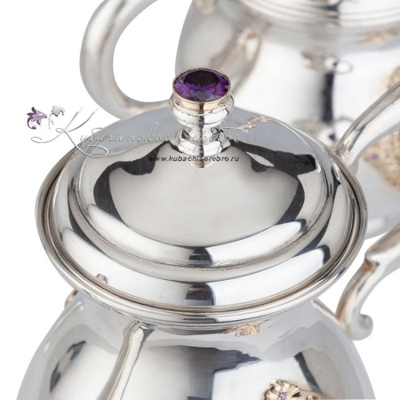 Чайный набор 925 пробы Мадонна 