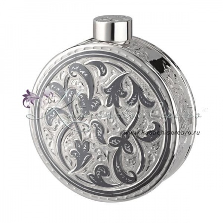 Круглая фляга  Круглая фляга День и ночь на 130 мл