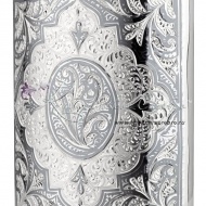 Фляга с чернением на 280 мл , арт №3066