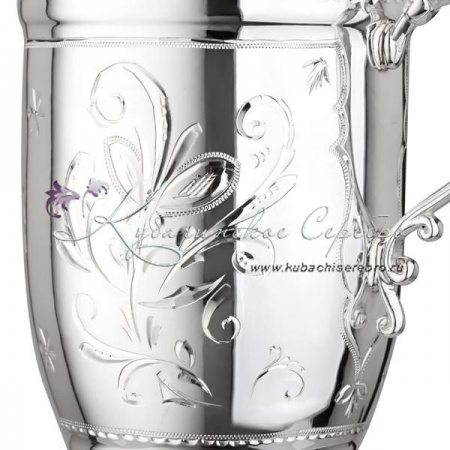 Кружка серебряная 999 пробы на 460 мл 