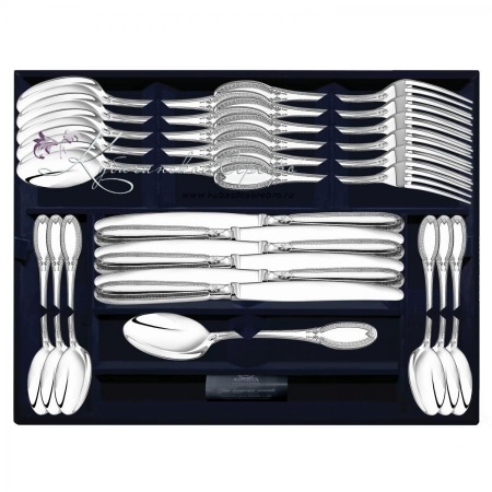Набор столового серебра Император , 24 предмета (облегченный)