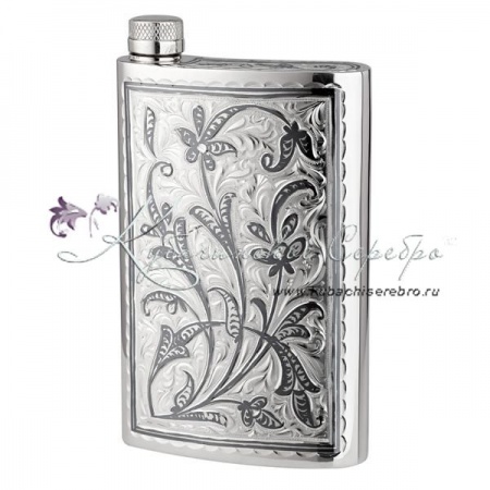 Фляга с чернением на 260 мл