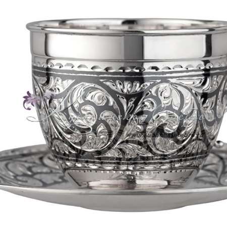 Чайная пара с литой ручкой на 200 мл (Новинка)