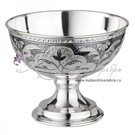 Конфетница с чернением , арт №6854 Конфетница с чернением