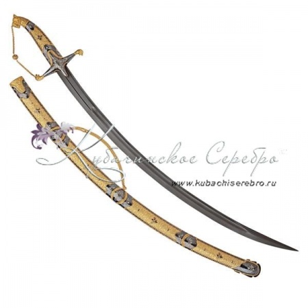 Сабля с позолотой, калёная сталь, 89,5 см , арт №5083 Сабля с позолотой, калёная сталь, 89,5 см