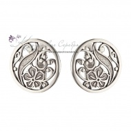 Серьги со сквозными узорами (Новинка) 3502 