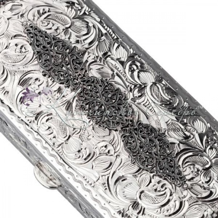 Футляр под очки с выпиленнымии узорами (Новинка)