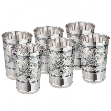 Набор стаканов в исполнении  Набор стаканов в исполнении Люкс на 220 мл