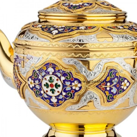 Чайник с горячей эмалью на 550 мл 