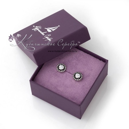 Пуссеты серебряные (Новинка)