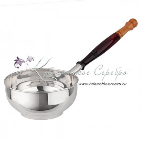 Ковш гладкий ручной работы на 500 мл, арт №8172  Ковш гладкий ручной работы на 500 мл