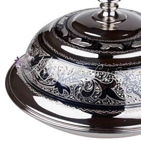 Масленка из серебра исполнение Эксклюзив 