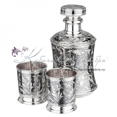 Набор с чернением для крепких напитков , арт №4441 Набор с чернением для крепких напитков