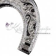 Подкова из серебра, исполнение