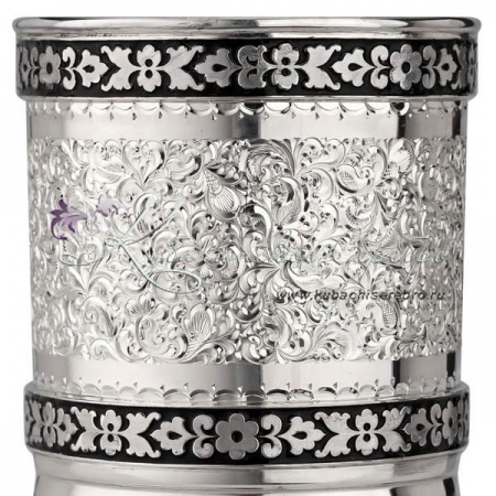 Стакан с гравировкой и холодной эмалью на 240 мл 