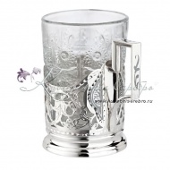 Подстаканник с алмазной огранкой (Новинка), арт №8070
