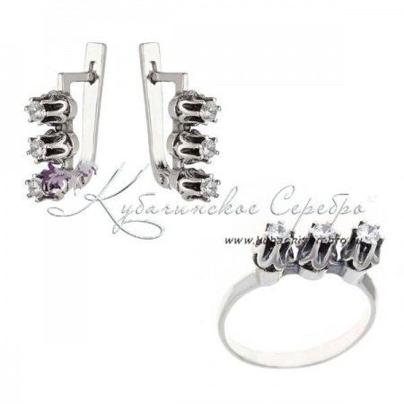 Комплект с камнями Светофор