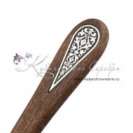 Большая турка с дубовой ручкой на 900 мл , арт №1152