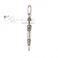 Кулон-кинжал мини из серебра 8234 