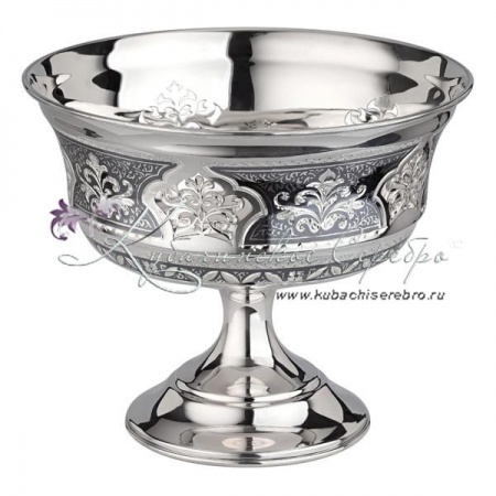 Конфетница с выпиленными вставками 