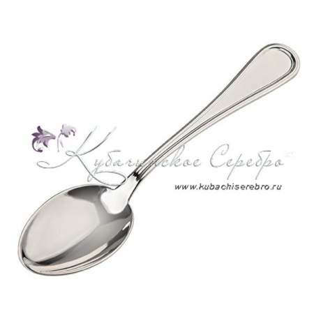 Серебряная десертная ложка Классика