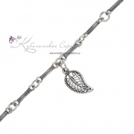 Браслет серебряный "Лепесток 1"  3310