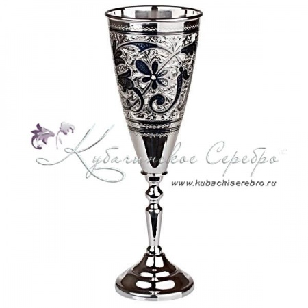 Бокал под  шампанское серия Кубачи на 150 мл