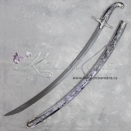 Сабля с чернением в исполнении